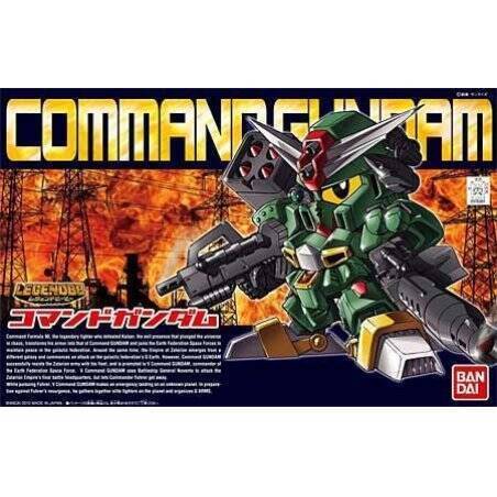 GUNDAM - SD - BB370 LegendBB Command Gundam - Model Kit - 8cm