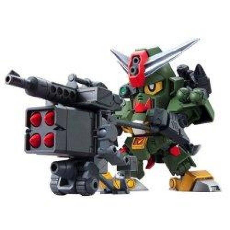 GUNDAM - SD - BB370 LegendBB Command Gundam - Model Kit - 8cm