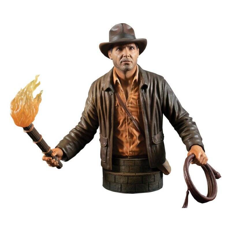 Indiana Jones: Les Aventuriers de l'arche buste 1/6 Indiana Jones Variant SDCC 2023 Exclusive 15 cm