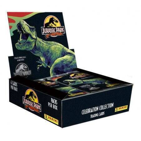 Jurassic Park cartes à collectionner 30th Anniversary Trading Card Collection présentoir Flow Packs (24)