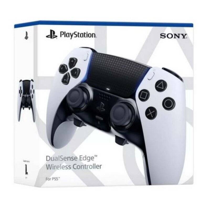 Sony Official PlayStation 5 Dualsense Edge -Wireless Controller - Black/White (PS5)