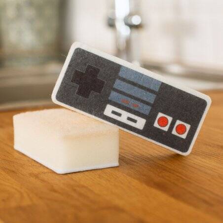 Retro Controller Sponges Set of 2, with Scourer