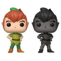 Disney Peter Pan pack 2 POP! Vinyl figurines Peter Pan w/Shadow 9 cm
