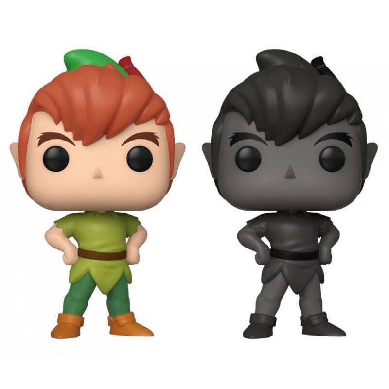 Disney Peter Pan pack 2 POP! Vinyl figurines Peter Pan w/Shadow 9 cm