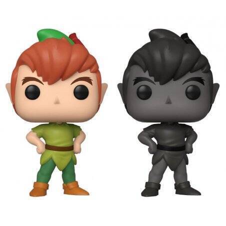 Disney Peter Pan pack 2 POP! Vinyl figurines Peter Pan w/Shadow 9 cm