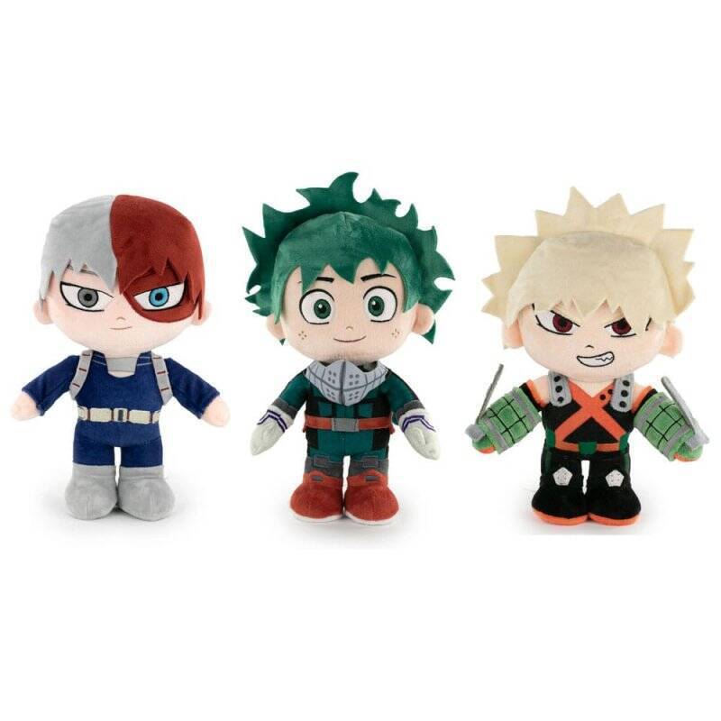 My Hero Academia assortiment peluches Caractère 27 cm (24)
