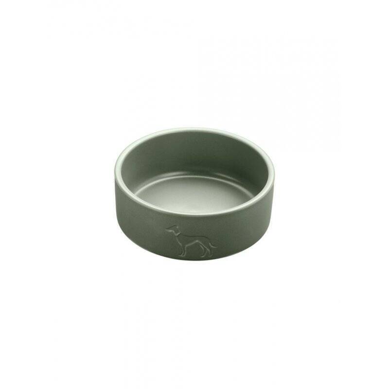 Hunter - Dogbowl ceramic Osby 350 ml, khaki - (68987)