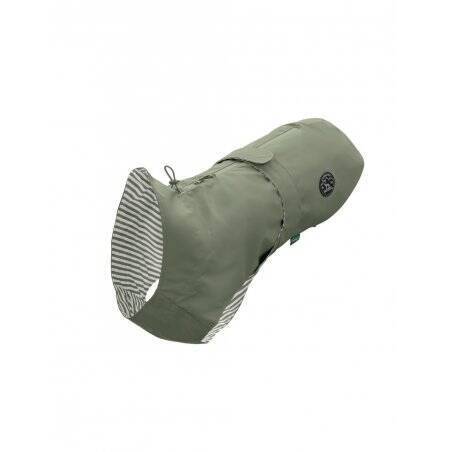 Hunter - Rain coat for dogs Milford 55, green - (69667)