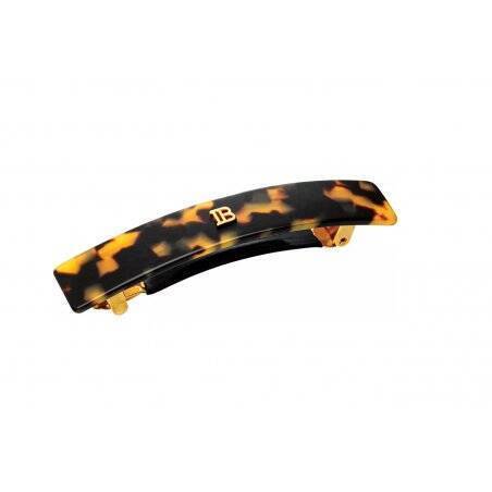 Balmain Paris - Cellulose Acetate Barrette pour Cheveux Medium Tortoise Shel