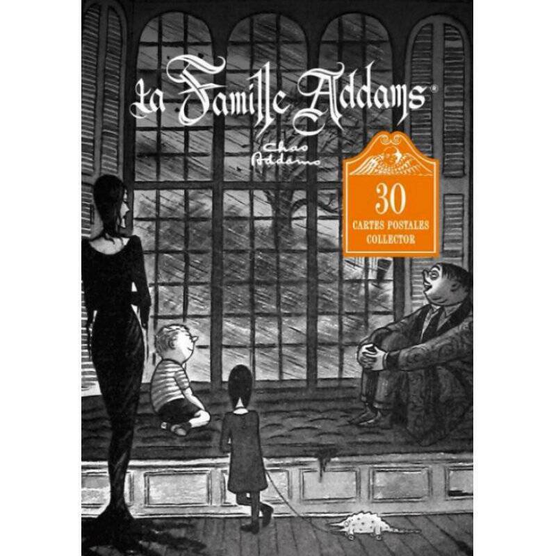 LA FAMILLE ADDAMS - Le coffret de cartes postales