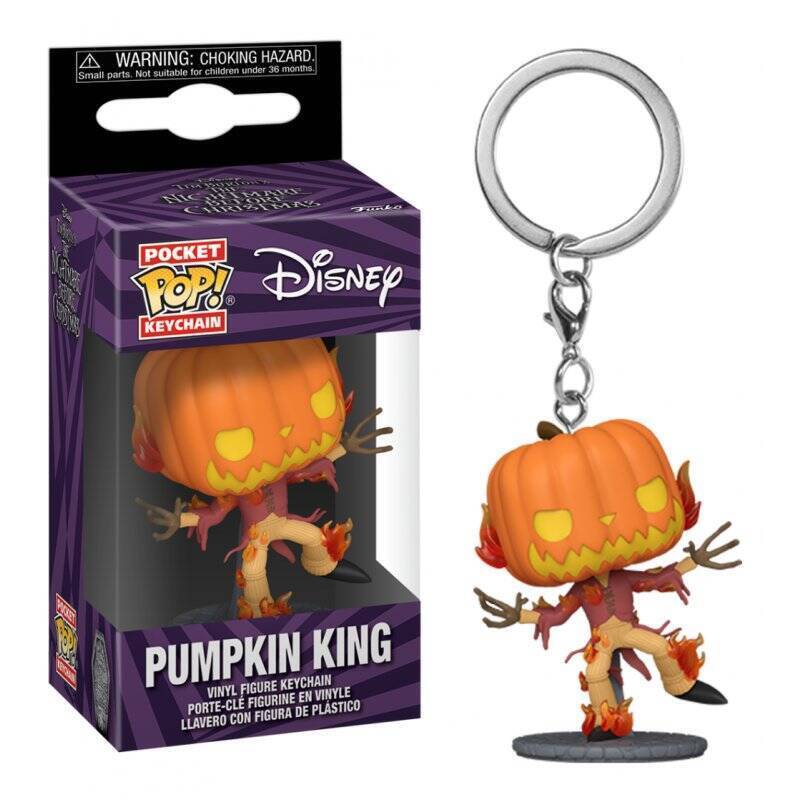 NBX "30ème Anniv." - Pocket Pop Keychains - Pumpkin King