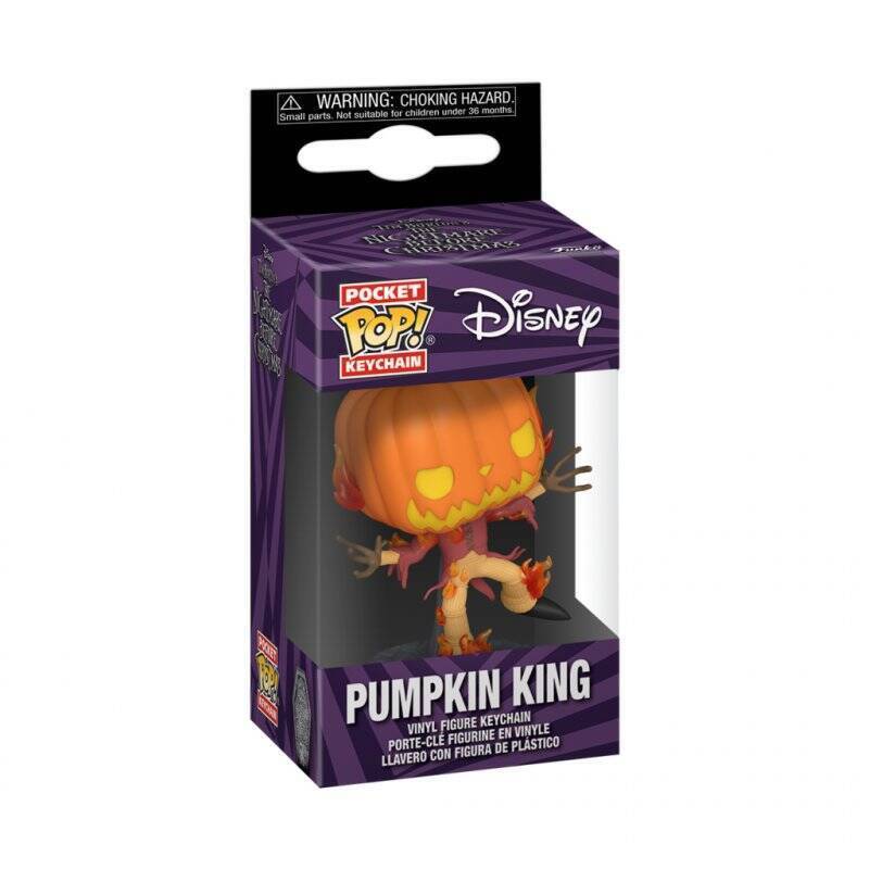 NBX "30ème Anniv." - Pocket Pop Keychains - Pumpkin King