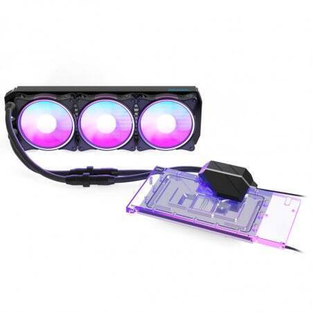 Alphacool Eiswolf 2 AIO - 360 mm RTX 4080 Suprim mit Backplate
