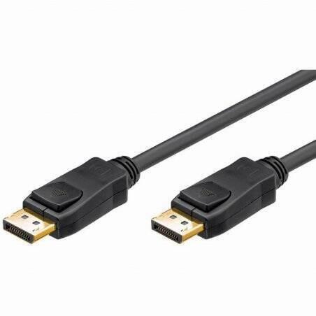 S-Conn DisplayPort - DisplayPort 2m Noir