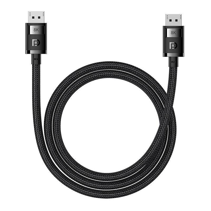 DP 8K to DP 8K cable Baseus High Definition 1,5 m (black)