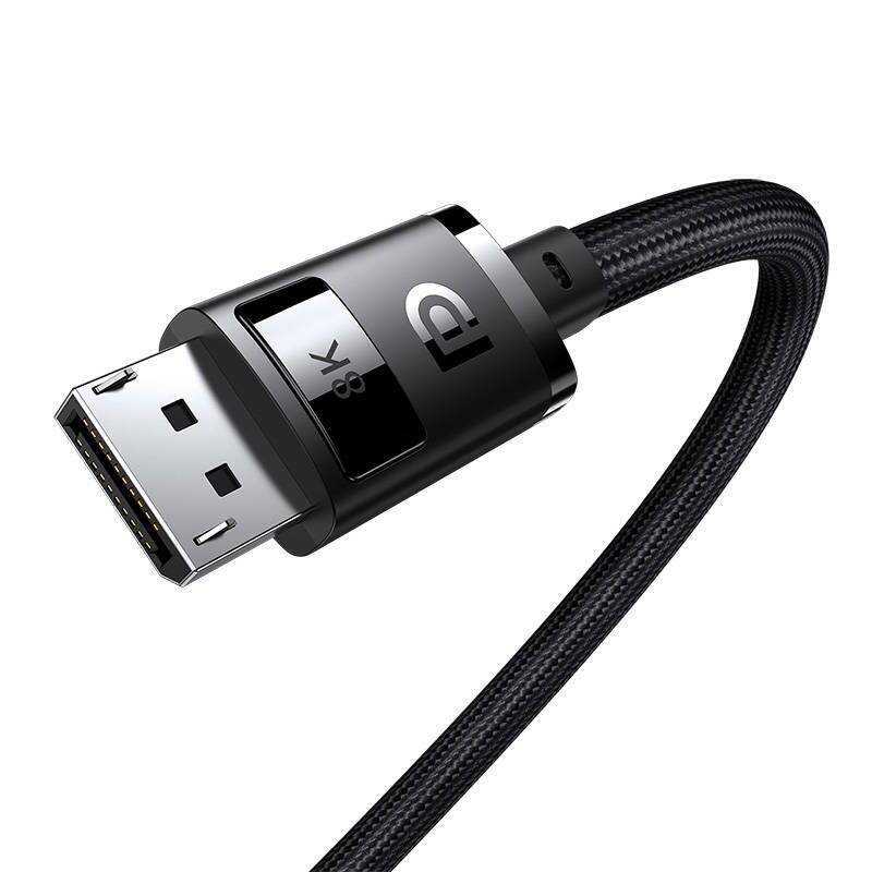 DP 8K to DP 8K cable Baseus High Definition 1,5 m (black)