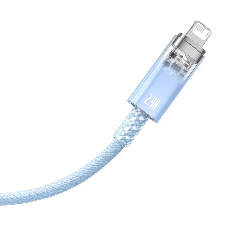Fast Charging Cable Baseus Explorer 2.4A 1M (blue)