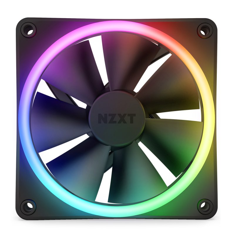 NZXT F120 RGB DUO schwarz | 120mm Gehäuselüfter