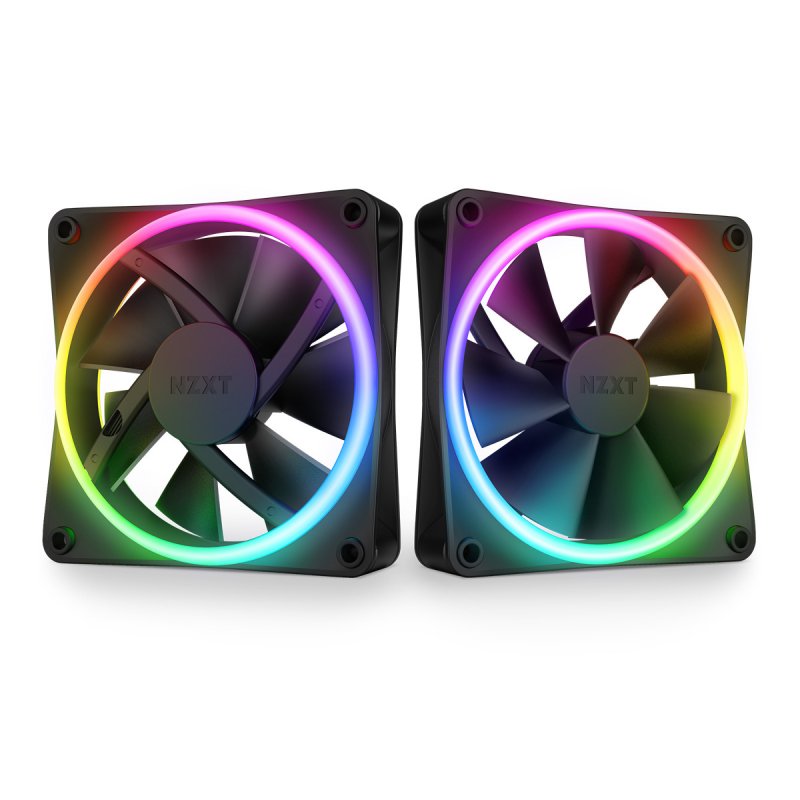 NZXT F120 RGB DUO schwarz | 120mm Gehäuselüfter