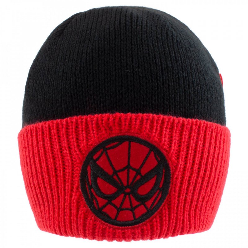 Marvel - Bonnet Noir et Rouge Spider-Man