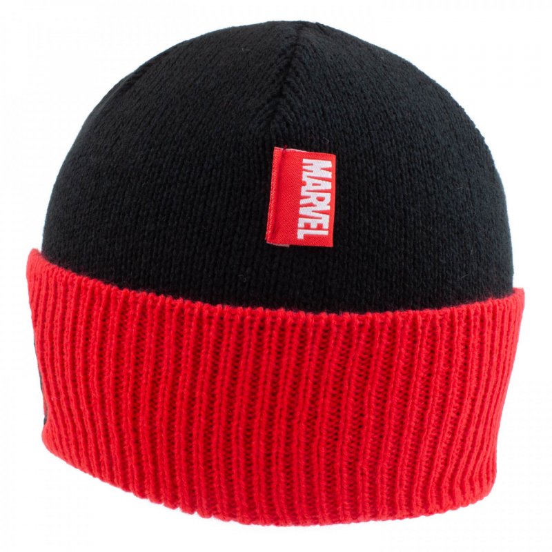 Marvel - Bonnet Noir et Rouge Spider-Man