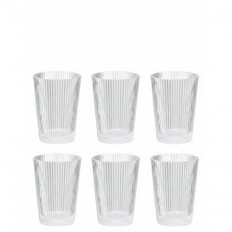 Stelton - Pilastro Drinking Glass 24 cl - 6 pcs (x-502)