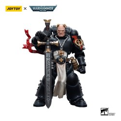 Warhammer 40k figurine 1/18 Black Templars Emperor's Champion Bayard's Revenge 12 cm
