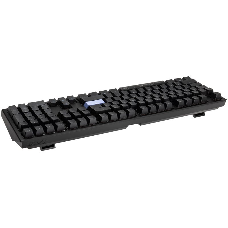 Ducky Shine 7 PBT Gaming Tastatur - MX-Black  (US), RGB LED, blackout