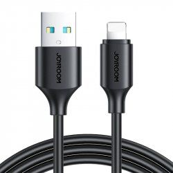 Cable to USB-A / Lightning / 2.4A / 0.25m Joyroom S-UL012A9 (black)