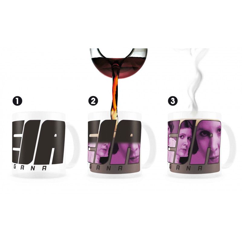 STAR WARS - Mug - LEIA - Termal Changing