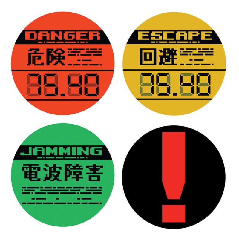 Metal Gear Solid pack 4 sous-verres