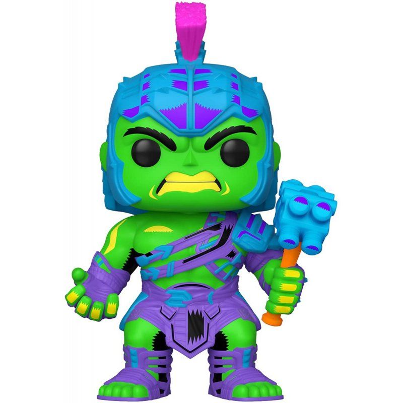 Funko POP! Jumbo Marvel Thor Ragnarok 907 Hulk Black Light