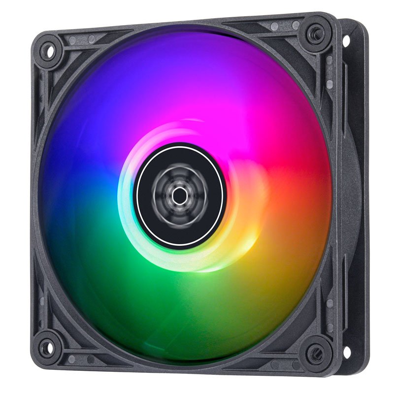 SilverStone VISTA Performance PWM Lüfter, ARGB - 120 mm, Schwarz