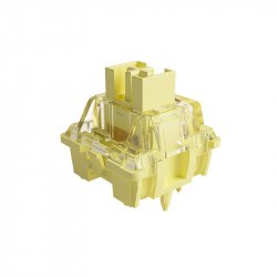 AKKO V3 Pro Cream Yellow Switches, mechanisch, 5-Pin, linear, MX-Stem, 50g - 45 Stück