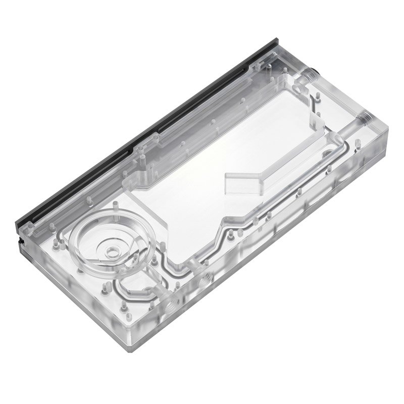 PHANTEKS R260C Reservoir - transparente Acryl-Backplate, für D5, ARGB-LED