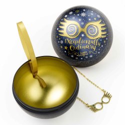 Harry Potter décoration sapin avec collier Luna Lovegood Glasses