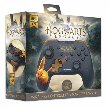 Hogwarts Legacy Vif d'or - Manette Sans Fil pour Switch