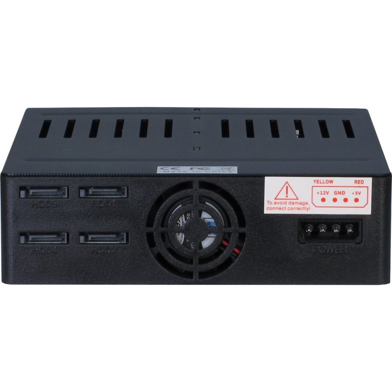Inter-Tech X-3531 HDD-Wechselrahmen | 4x 2,5" S-ATA