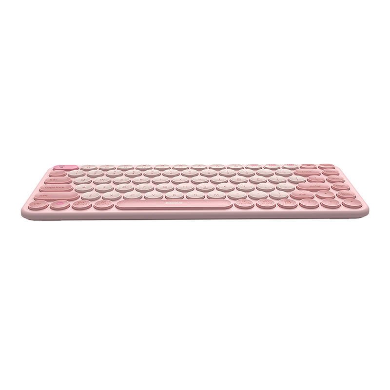 Baseus K01A Wireless Tri-Mode Keyboard Baby Pink