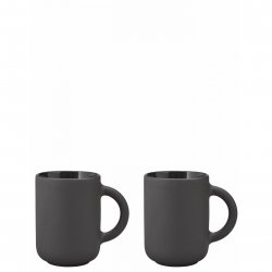 Stelton - Theo mug 0.35 l. 2 Pcs black