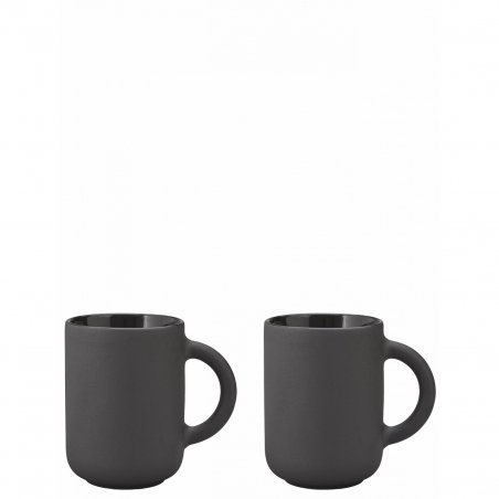 Stelton - Theo mug 0.35 l. 2 Pcs black