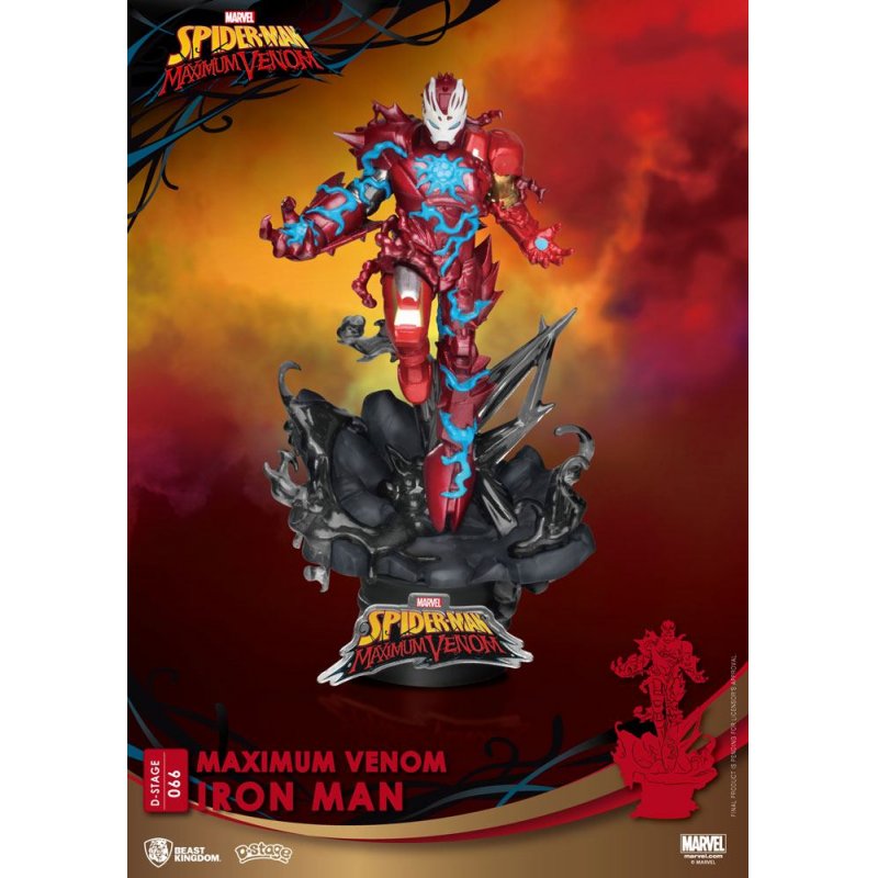 Marvel - Diorama-066 - Maximum Venom Iron Man