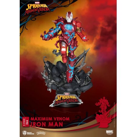 Marvel - Diorama-066 - Maximum Venom Iron Man