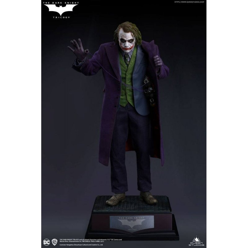 The Dark Knight statuette 1/4 Heath Ledger Joker Regular Edition 52 cm