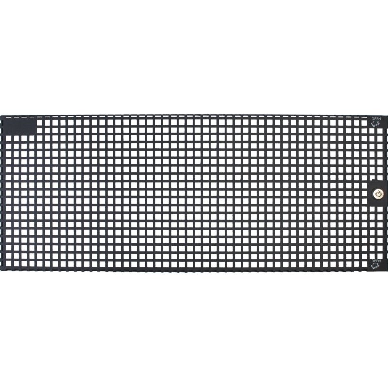 Inter-Tech compatible Frontgitter 4U             bk