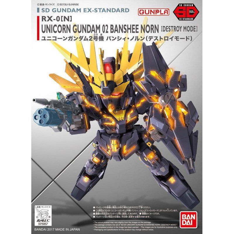 STOCKINK2-GUNDAM -EX-Standard 015 Unicorn 02 Banshee Norn (Destroy M.)-Model Kit
