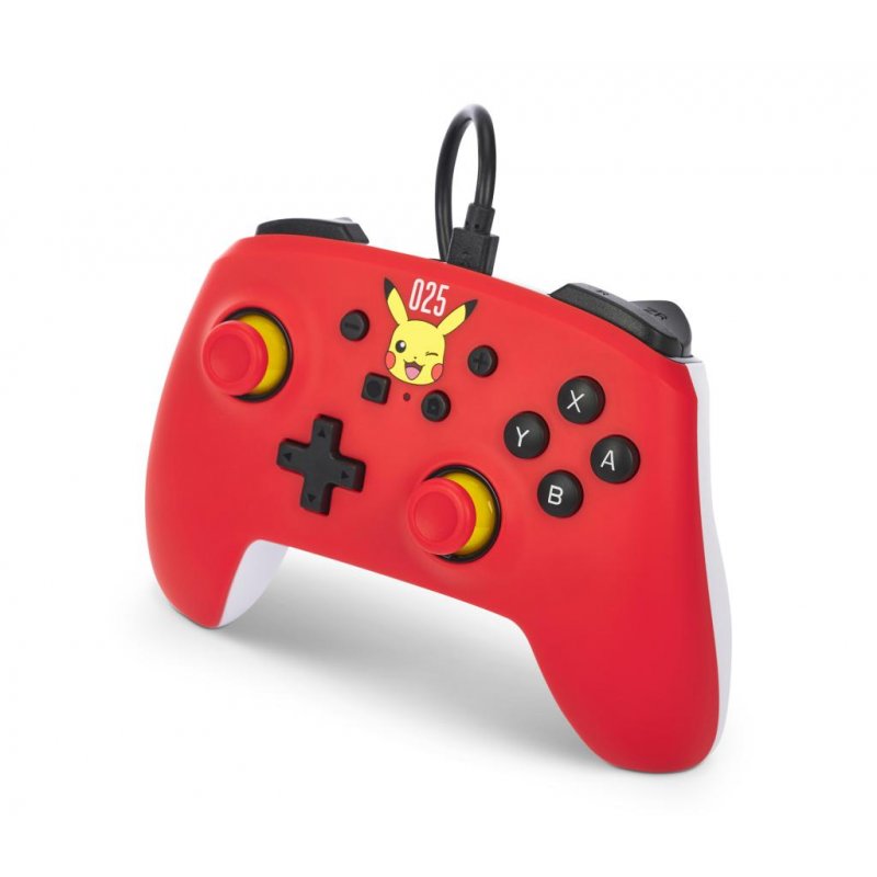 Wired Basic Controller Nintendo Switch - Laughing Pikachu