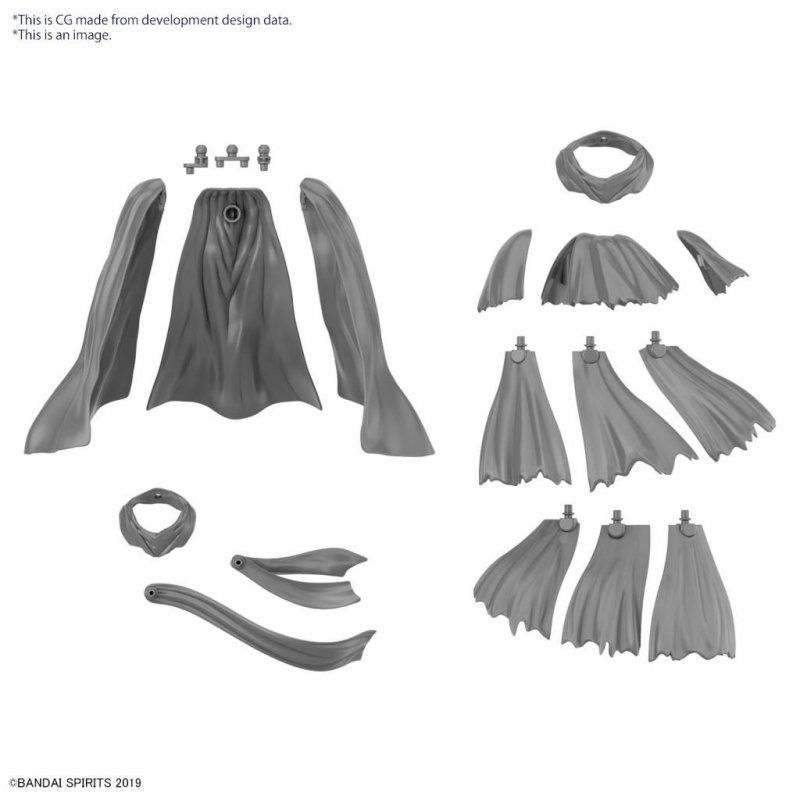 30MM - 1/144 Option Parts Set 14 (Multi Cloth) - Model Kit