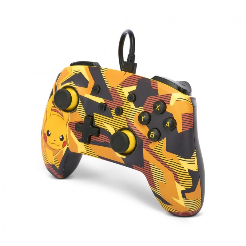 Wired Controller Nintendo Switch - Camo Storm Pikachu