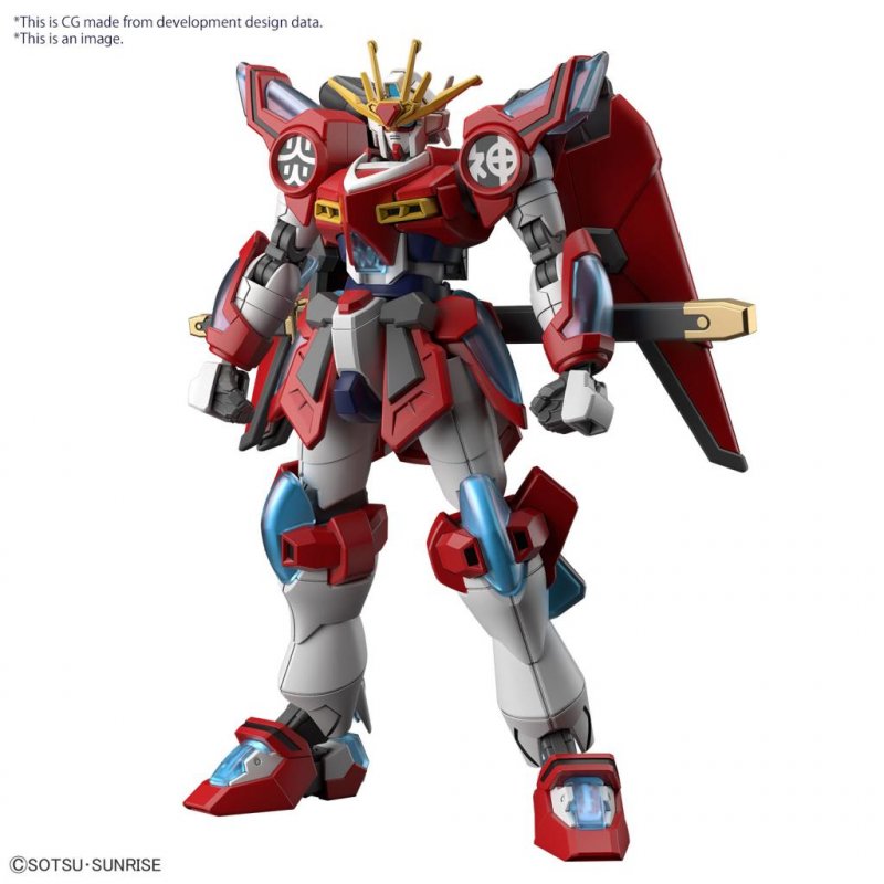 GUNDAM - HG 1/144 Shin Burning Gundam - Model Kit